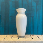 Jarrón Opalina Blanco