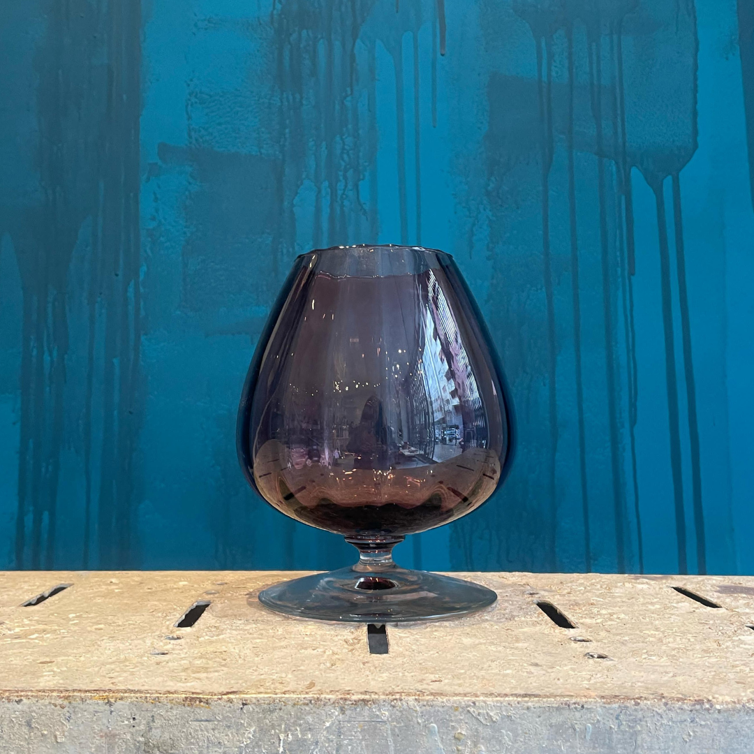 Jarrón Vintage Morado pequeño.