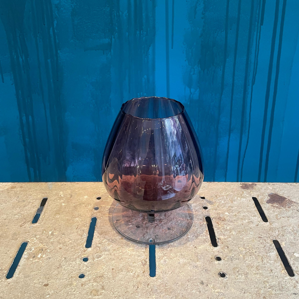 Jarrón Vintage Morado pequeño.