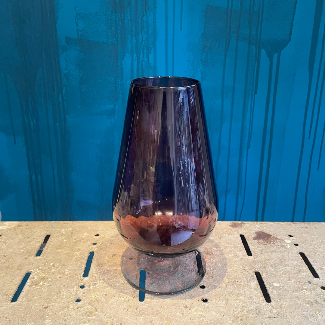 Jarrón Vintage Morado Grande