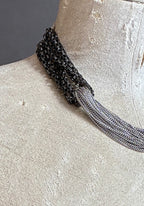 Collar Nudo Corto Steel/Plateado