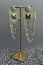 Pendientes piel Verde Agua.