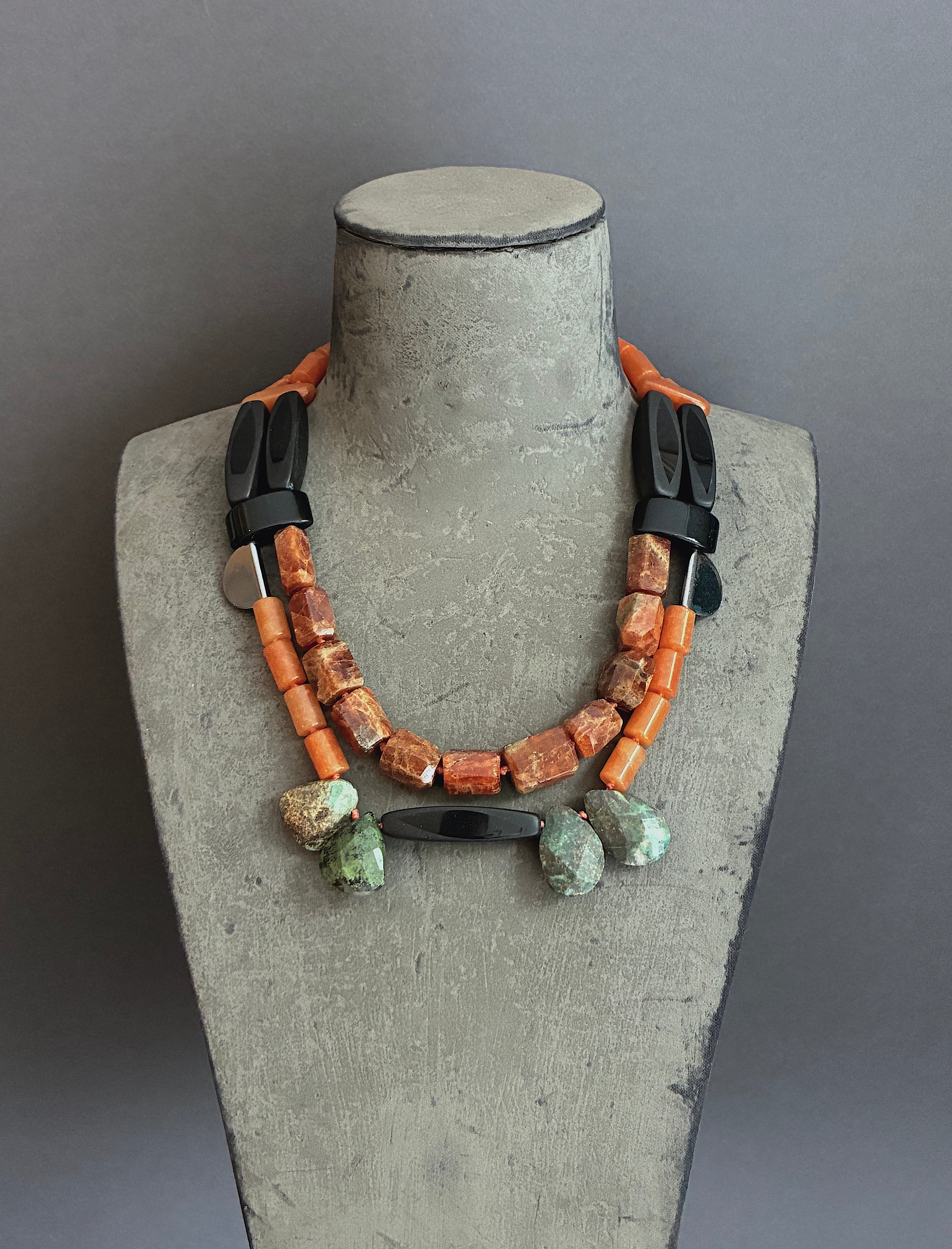 Collar "Raíz Terracota"