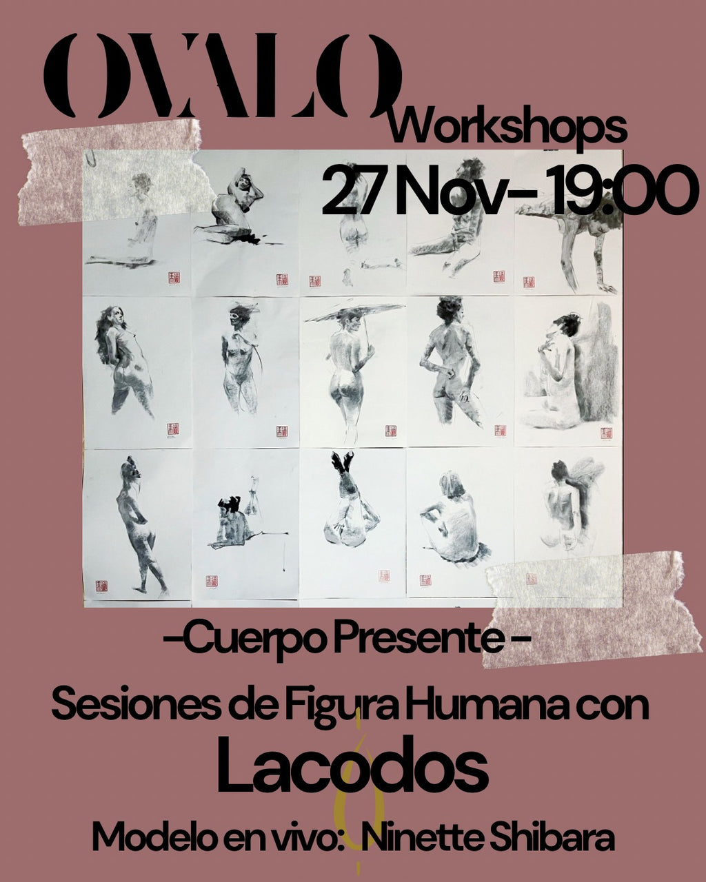 -Cuerpo Presente- Sesiones de Figura Humana con Lacodos. 27 Noviembre 2025