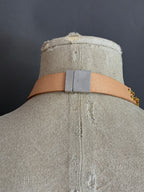 Collar Nudo Largo Dorado/Plateado