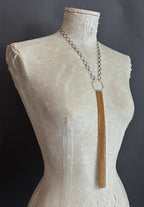 Collar Y Cascada Medium Plateado/Dorado