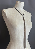 Collar Y Cascada Small Negro/Negro