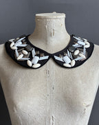 Cuello Joya  bordado a mano redondo "Patterns"