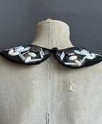 Cuello Joya  bordado a mano redondo "Patterns"