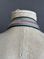Collar largo Escamas Plateadas