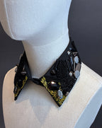 Cuello Joya bordado a mano "Acid"