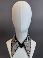 Cuello Joya bordado a mano "Nude"