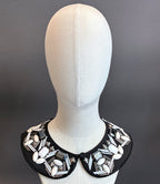 Cuello Joya  bordado a mano redondo "Patterns"