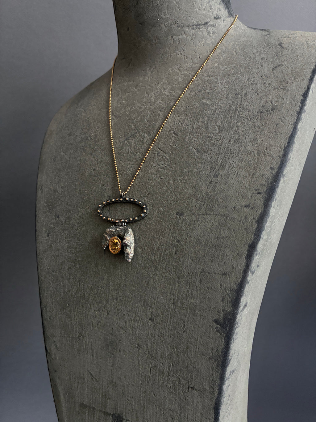 -Topacio Citrino- Amuleto