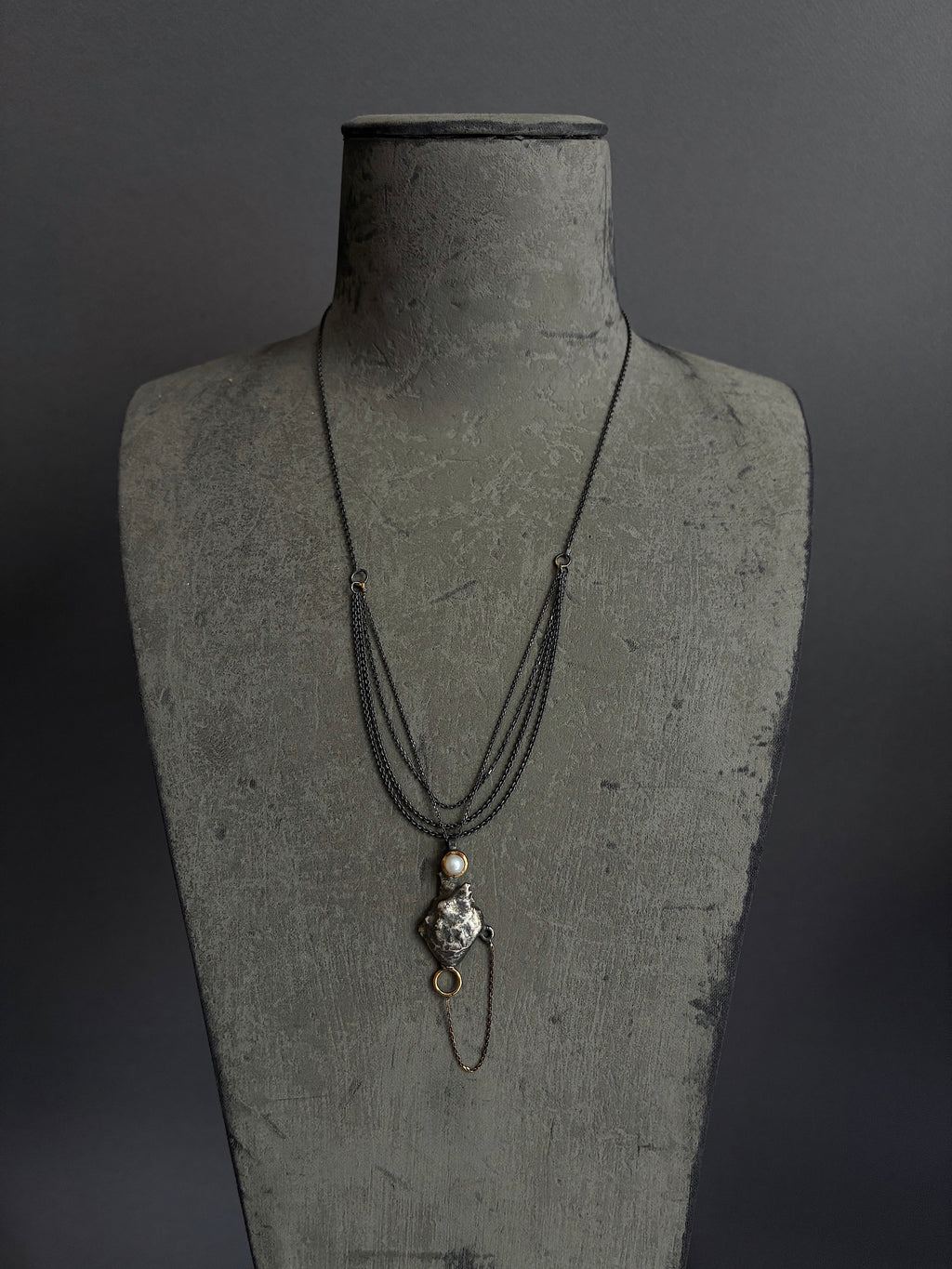 -Corazón de Perla- Amuleto