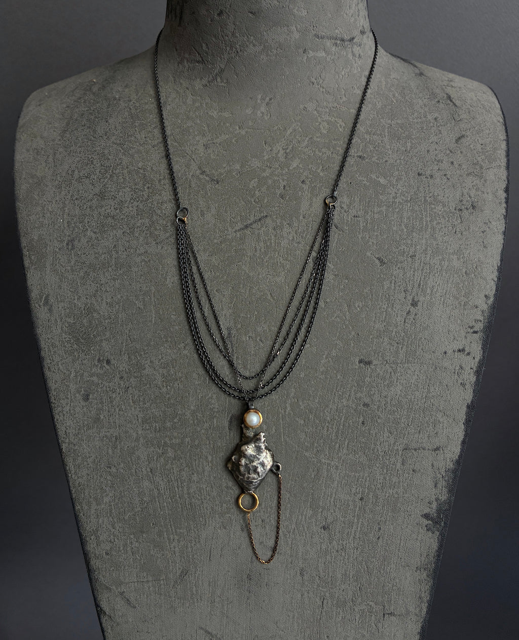 -Corazón de Perla- Amuleto