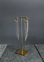 Pendientes Alas L dorado/plateado