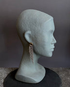 Pendientes Alas M dorado/plateado