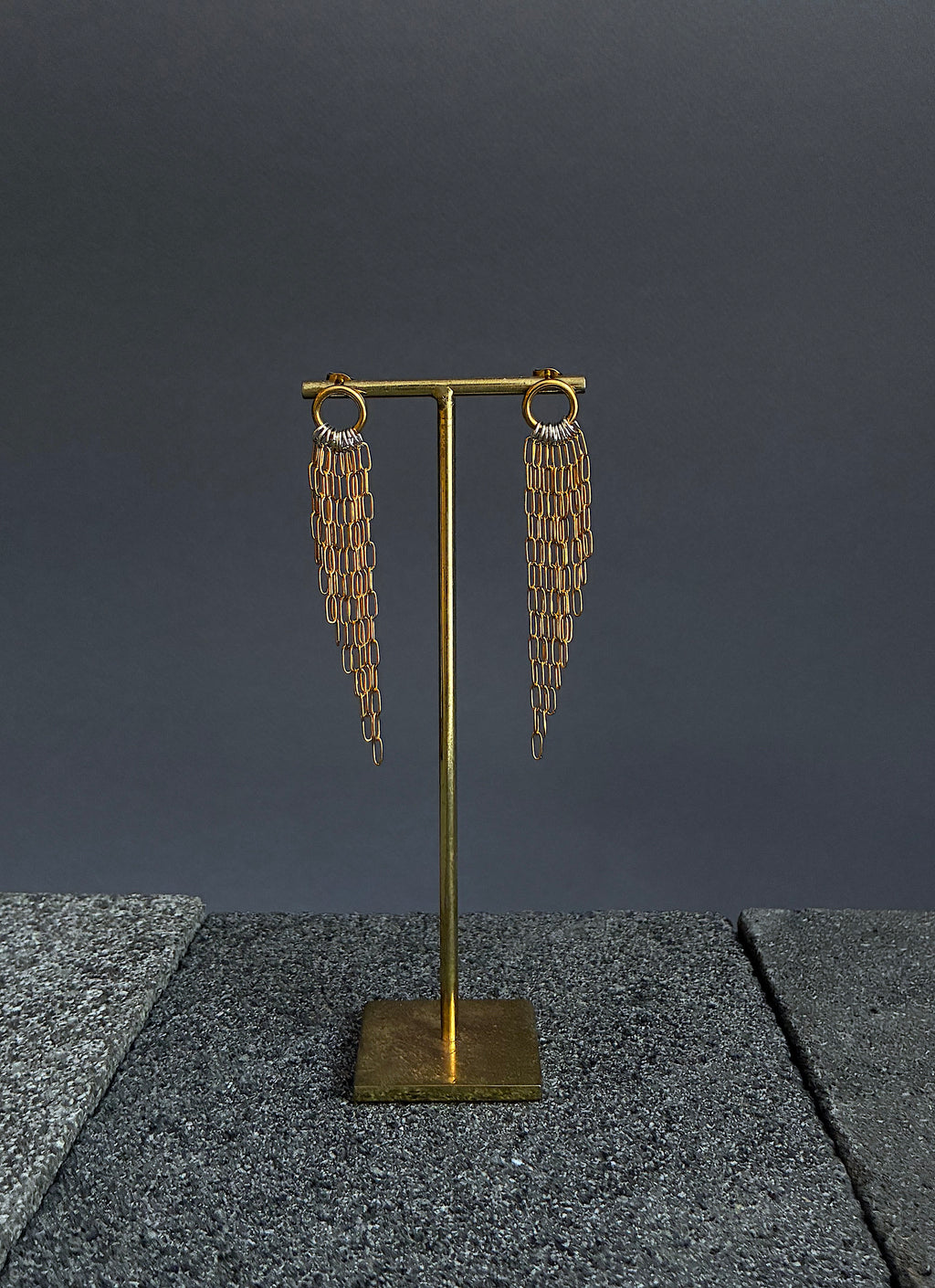 Pendientes Alas M dorado/dorado