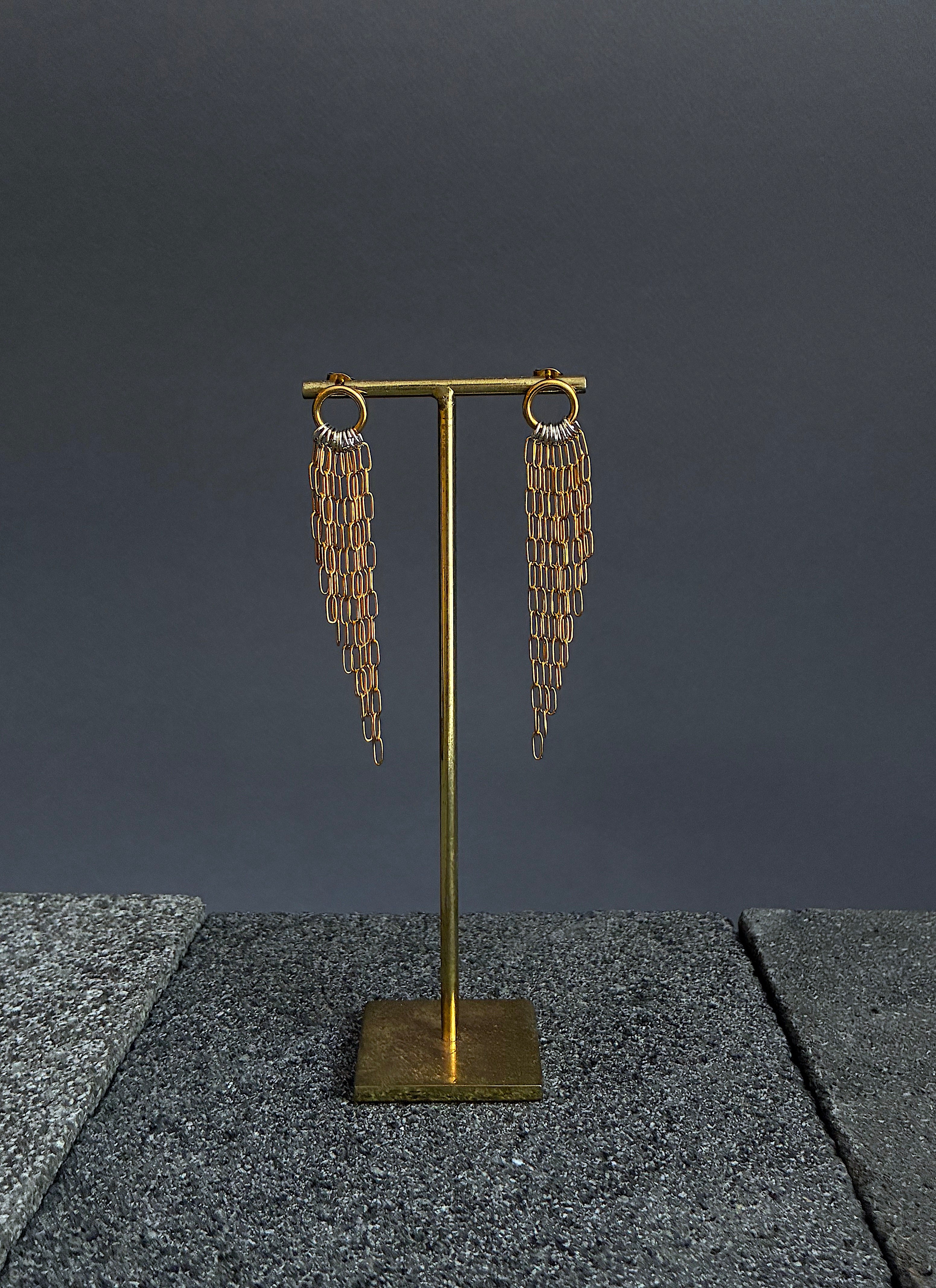 Pendientes Alas M dorado/dorado